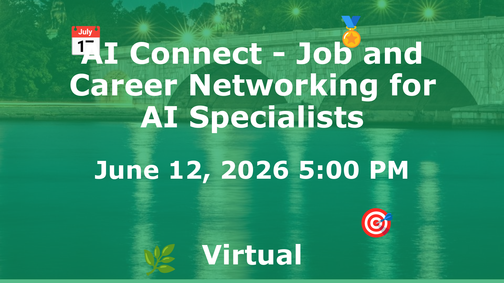 AI Connect - Job and Career Networking for AI Specialists event image